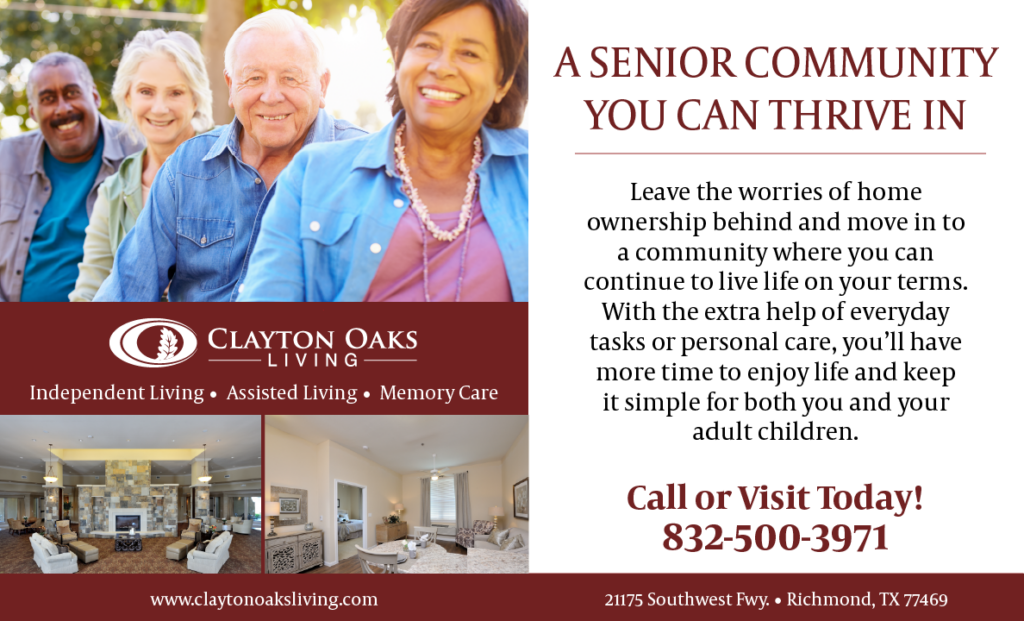 Clayton Oaks Magazine ads