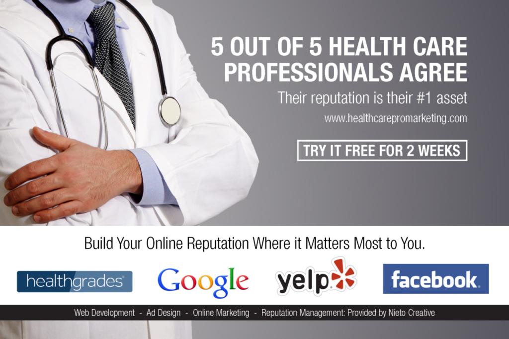Health Care Post Card Design